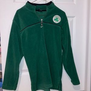 Nike quarter zip Celtics fleece